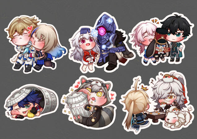 Chibi Stickers