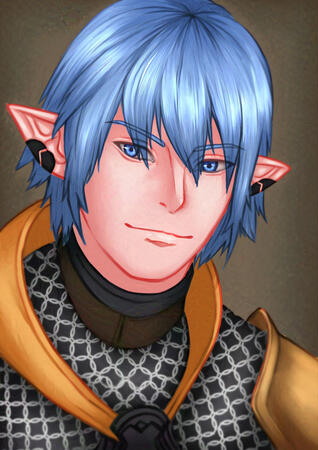 A smile better suits a hero